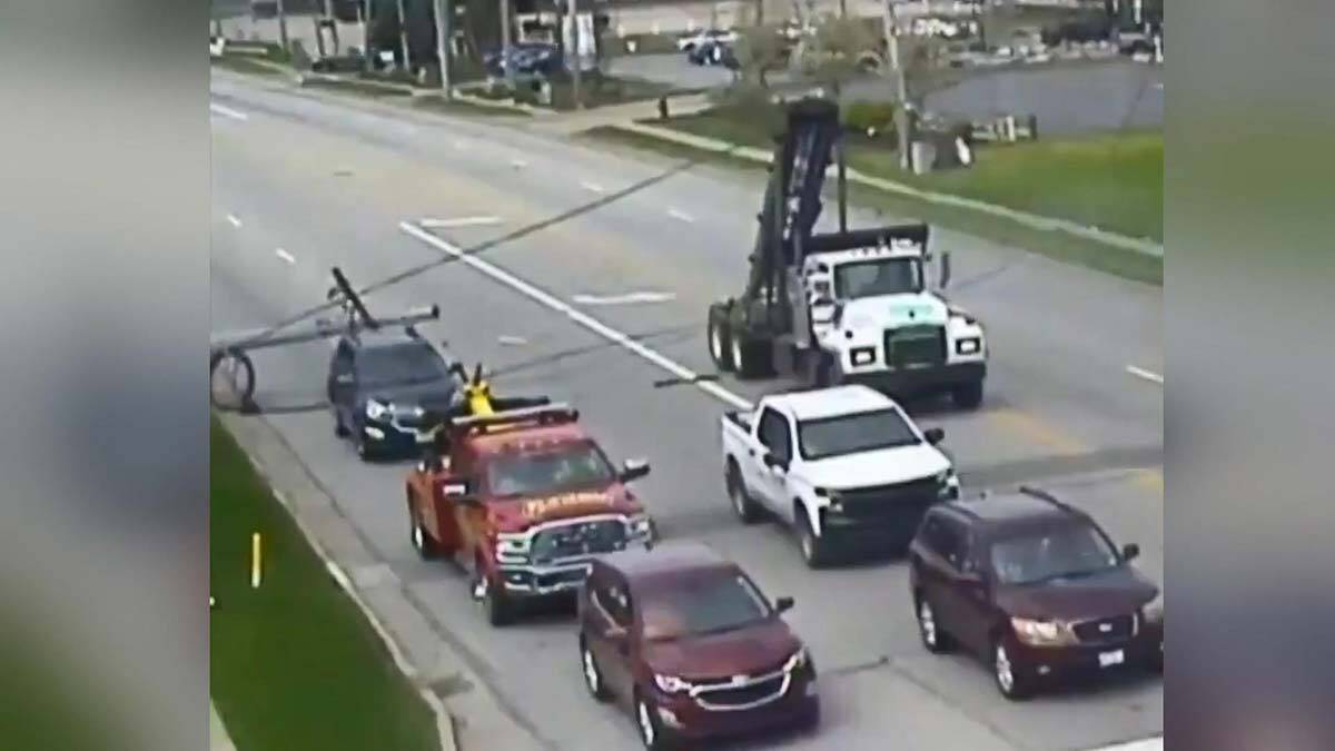 ABD'de ölüme davetiye çıkaran anlar kamerada!