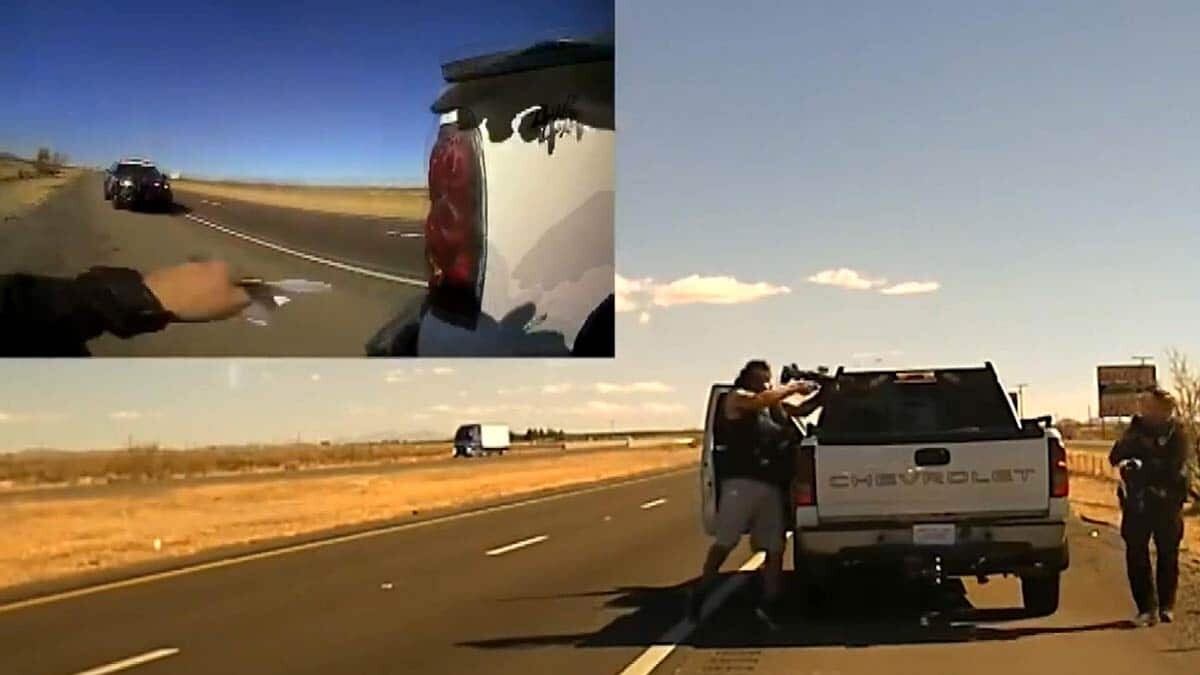 ABD'de suç makinesi zanlı polisi böyle vurdu