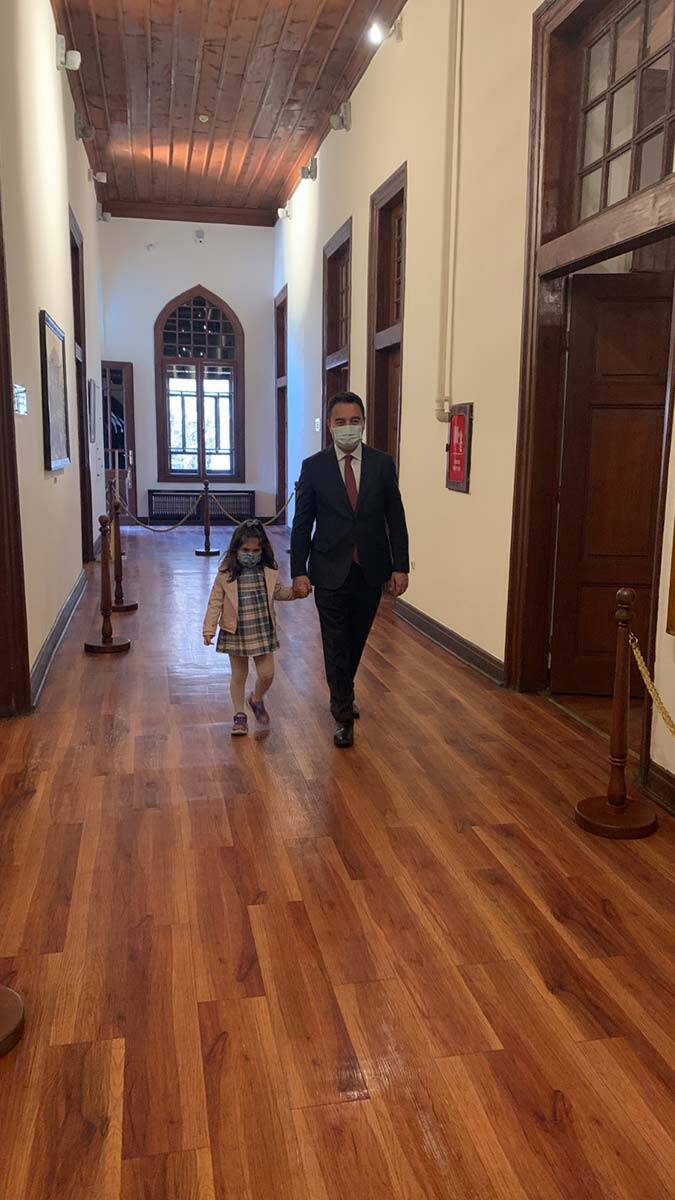 Ali Babacan 1. TBMM Binasını ziyaret etti