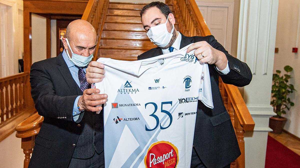 Altekma'dan Tunç Soyer'e ziyaret