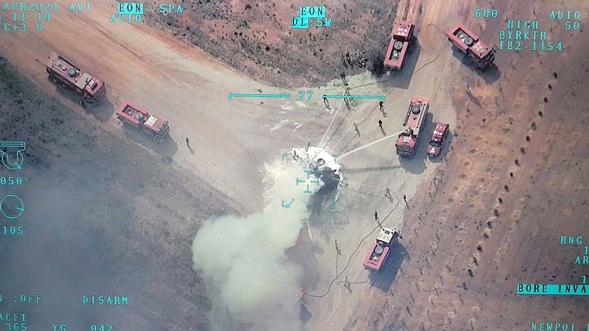 Antalya Orman Bölge Müdürlüğü, 2021 yılı orman yangını mevsimi hazırlıklarını tamamladı, bu yıl ilk defa Antalya'da ormanları uçan robotlar koruyacak.