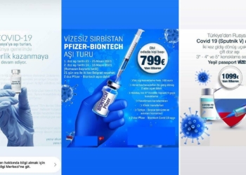 Fırsatçılara gün doğdu; Kovid 19 Aşı Turu