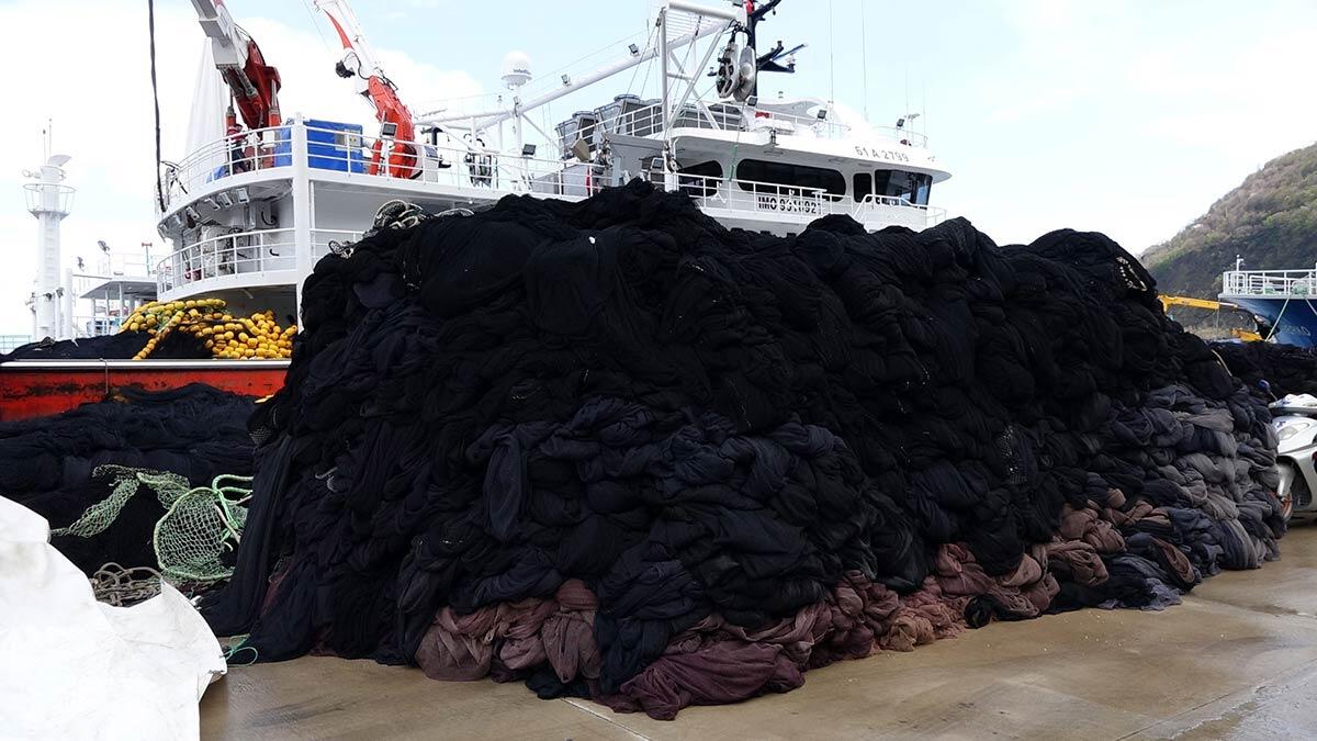 Av sezonu bitti, ağlar bakıma alındı