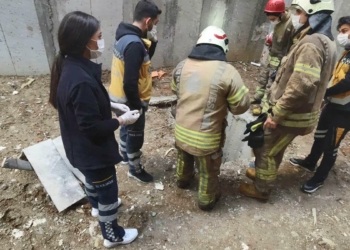 İlk iş gününde inşaattaki çukura düşen işçi öldü