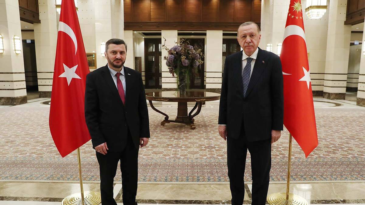 Erdoğan, Avrupa'daki STK temsilcilerini kabul etti