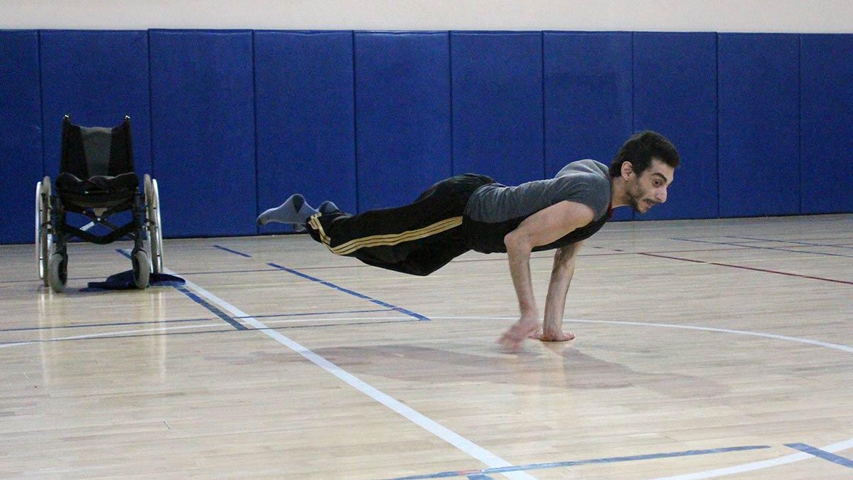 Antalya'da yürüme engelli Tekerlekli Sandalye Dans 4'üncüsü Akif Berker Dalgıç (33), 'Freestyle' kategorisinde yarışacak.