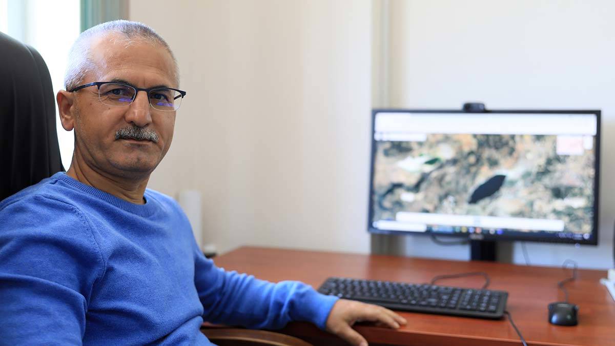 36 yıllık uydu fotoğrafıyla kuraklık belgelendi