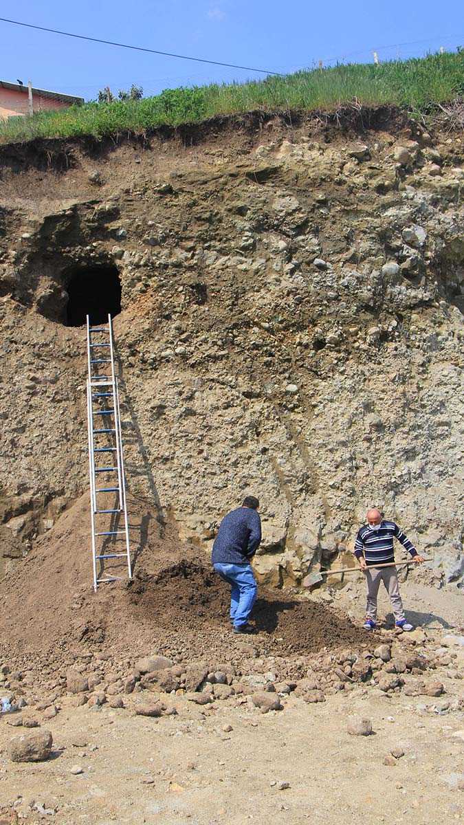 Oygu mezarda kurtarma kazısı başlatıldı