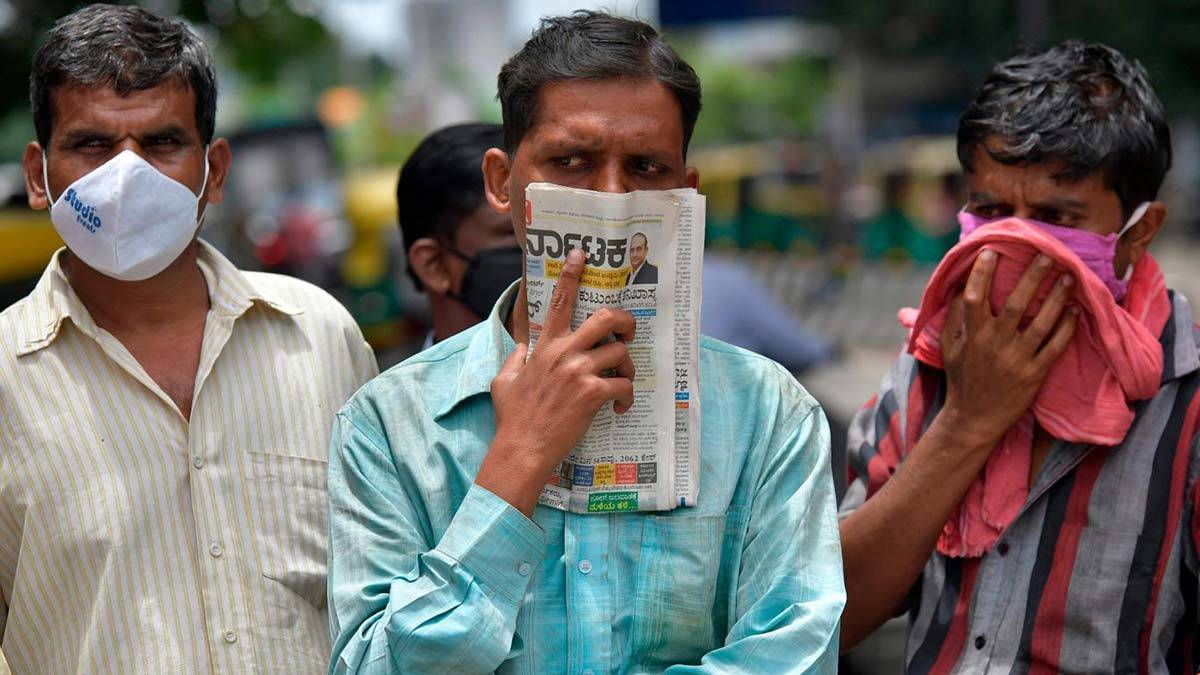 Hindistan'da koronavirüs vaka sayısında rekor