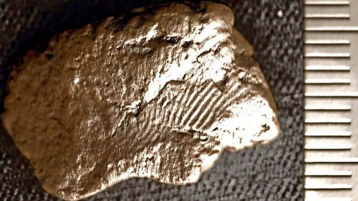 5 bin yıllık çömlekte parmak izi keşfedildi