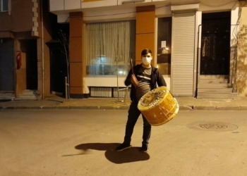 Ramazan davulcuları mesaiye başladı
