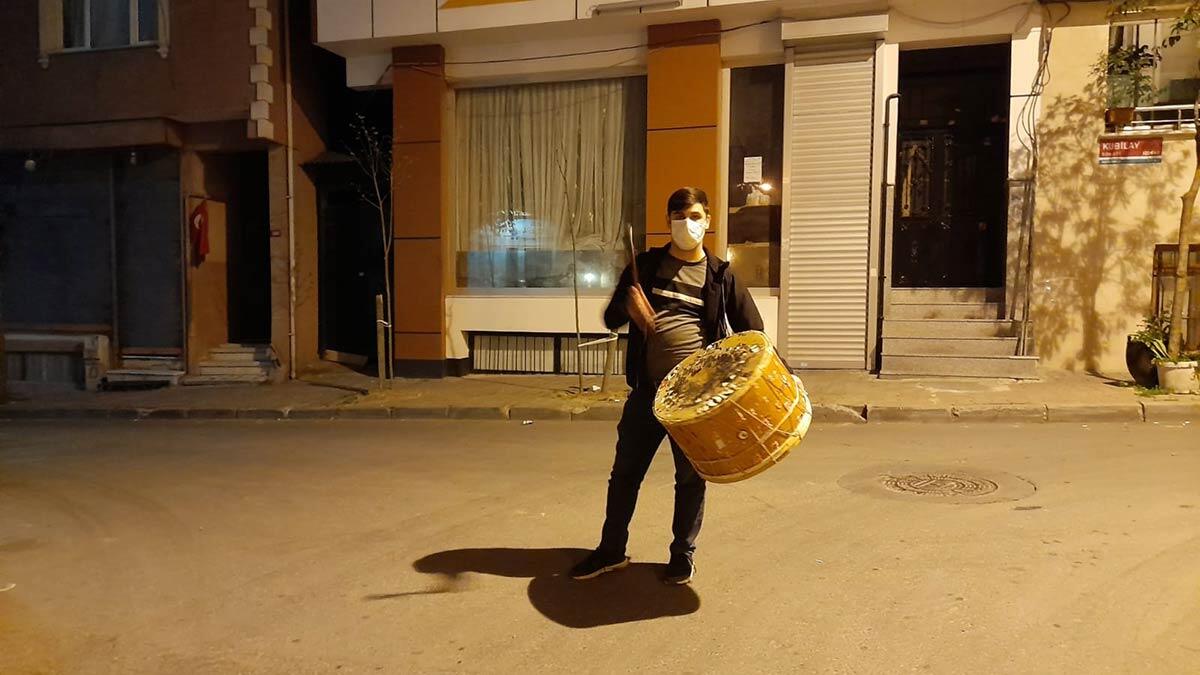 Ramazan davulcuları mesaiye başladı