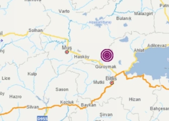 Muş'ta 4.2 büyüklüğünde deprem
