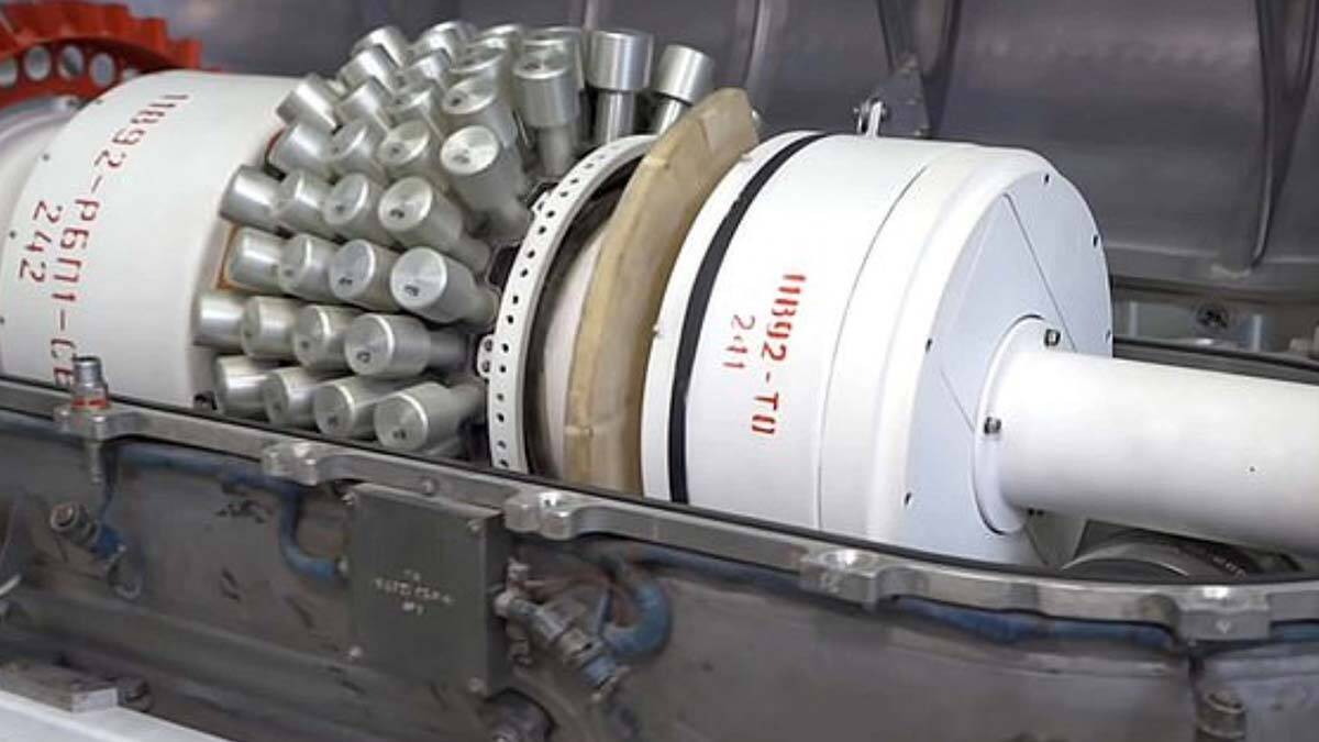 Rusya, Soğuk Savaş yıllarında uzaydaki Sovyetler Birliği askeri uzay istasyonlarını korumak için tasarlanan uzay topu Shchit-2'nin görüntülerini ilk kez yayınladı.