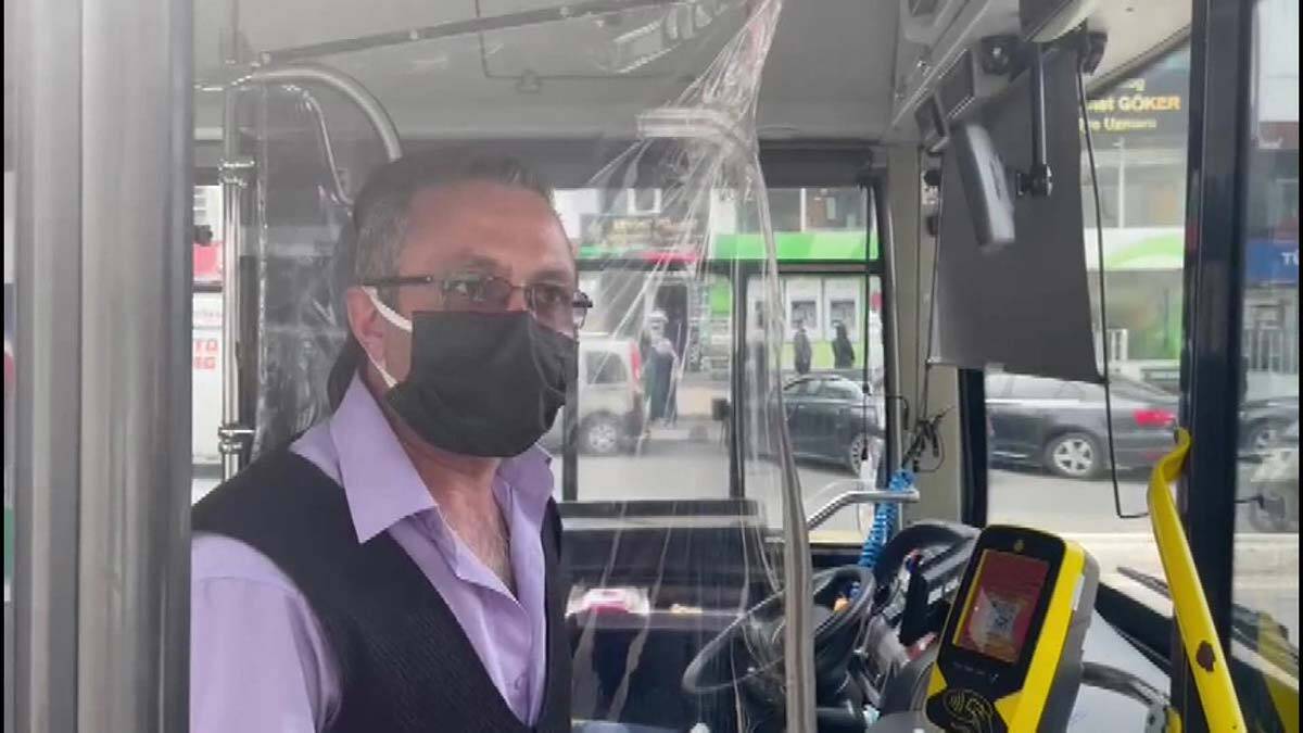 İETT şoföründen darp isyanı