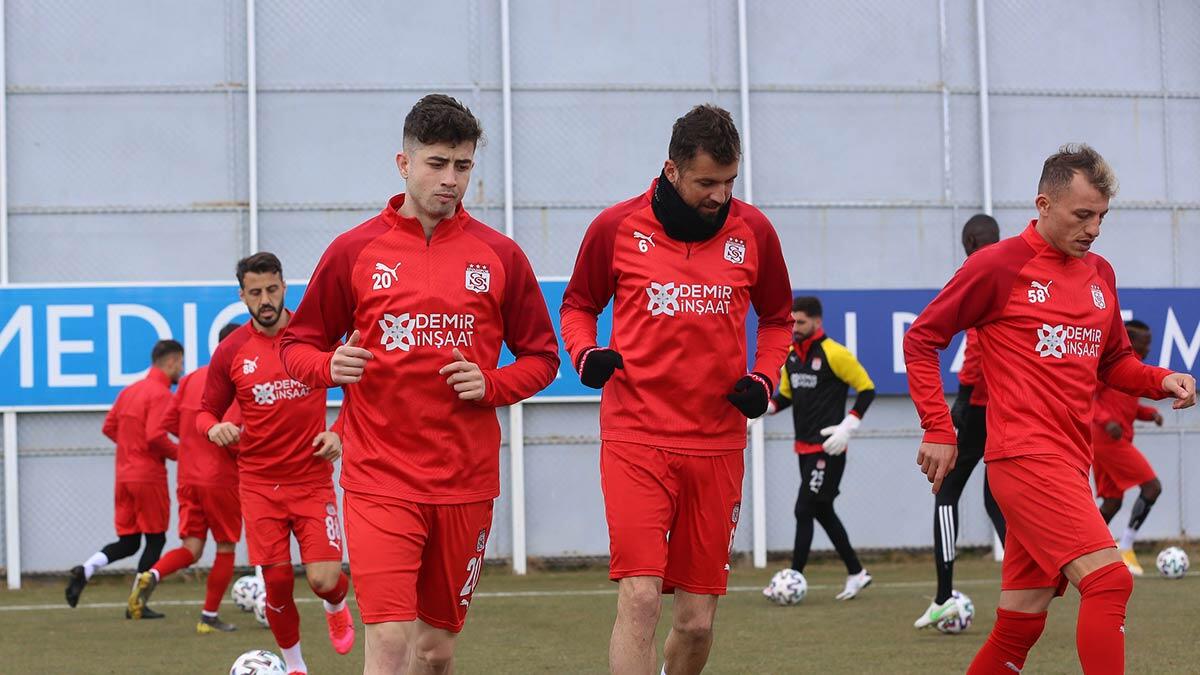 Sivasspor antalyaspor maçı hazırlıkları başladı