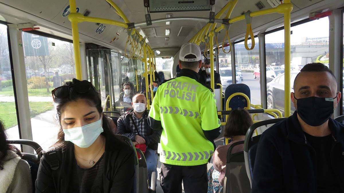 Toplu taşıma araçlarına denetim