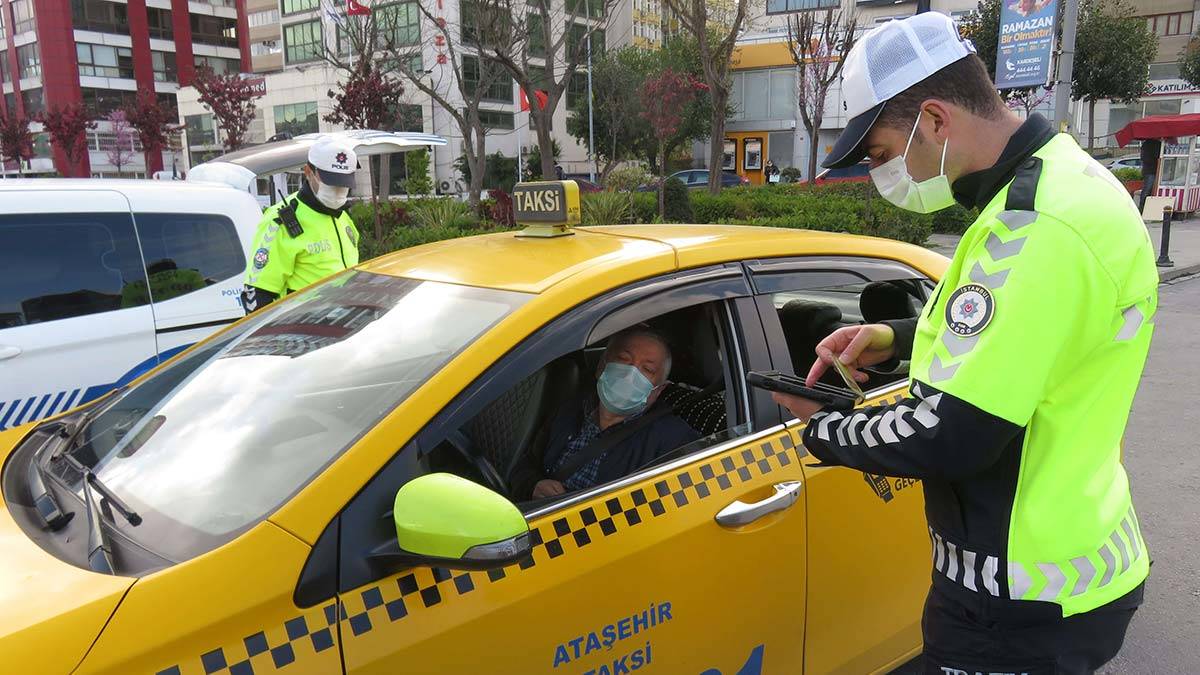 Toplu taşıma araçlarında koronavirüs denetimi