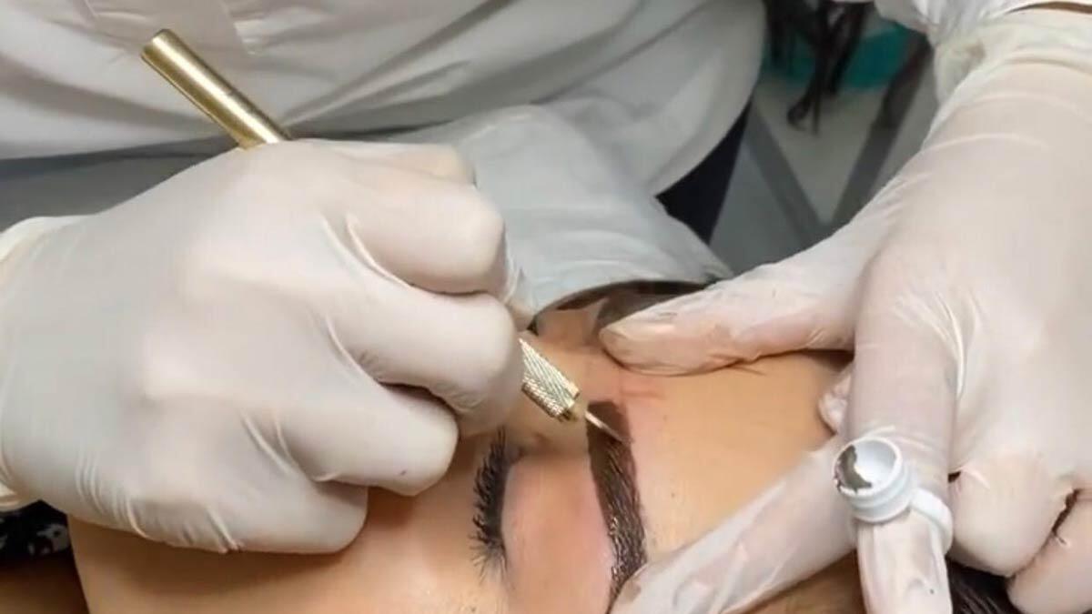 Microblading tekniği uyarısı