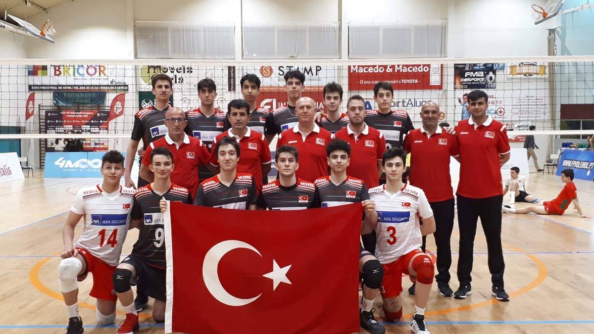 17 Yaş Altı Erkek Voleybol Milli Takımı Avrupa Şampiyonası'nda