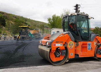 Başkent genelinde asfalt serim seferberliği