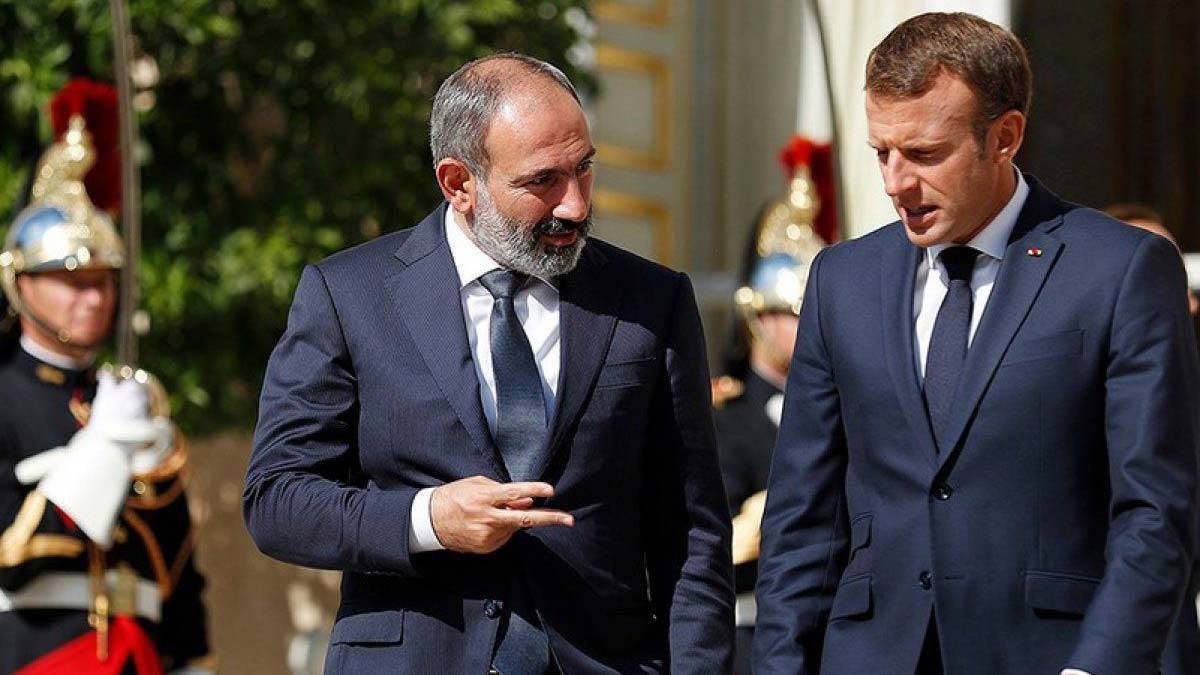 Macron'dan Ermenistan'a destek!
