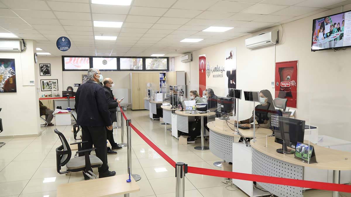 2021 yılı emlak ve çevre temizlik vergisi 1. taksit ödemeleri için Çankaya'dan vergi hatırlatması.