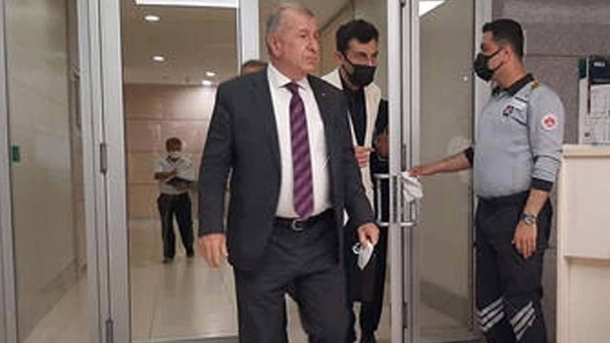 Ümit Özdağ İstanbul Adliyesi'nde