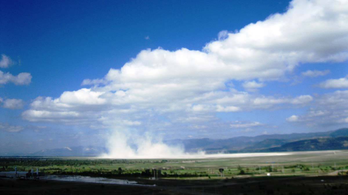 Acıgöl'ü kurutma havuzları yok ediyor