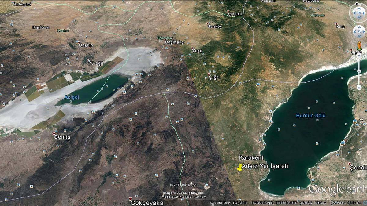 Acıgöl'ü kurutma havuzları yok ediyor