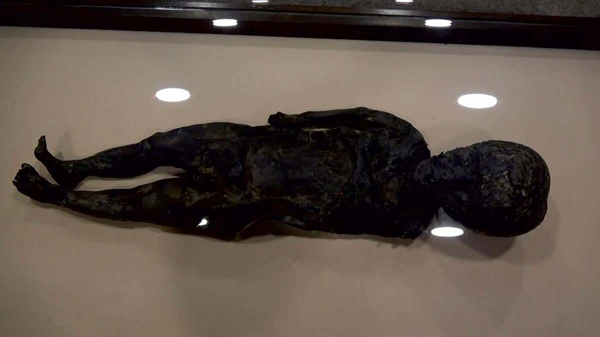 İlhanlılar döneminde yaşadıkları bilinen 4'ü çocuk 8 kişiye ait Amasya Müzesi'ndeki mumyalar özel bölümde muhafaza ediliyor. 