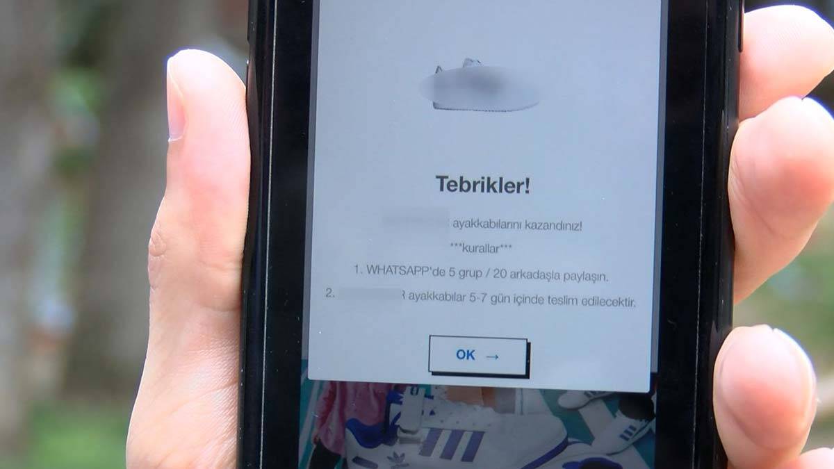 WhatsApp üzerinden gönderilen bir mesajla, "Özel Çekiliş" yalanıyla kişisel bilgiler ve banka bilgileri çalınabiliyor.