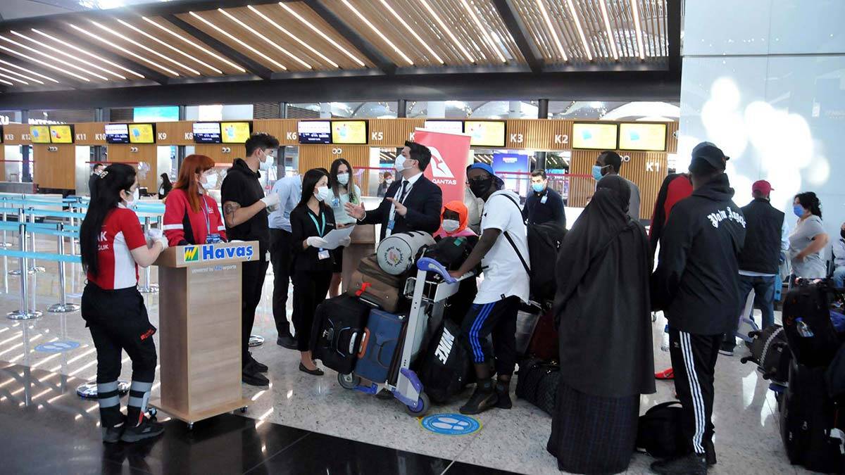 Avustralya vatandaşları ülkelerine döndüler