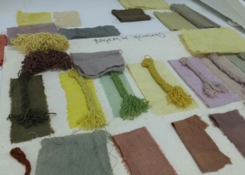 30 çeşit bitkiden 60 renk kök boya elde edildi