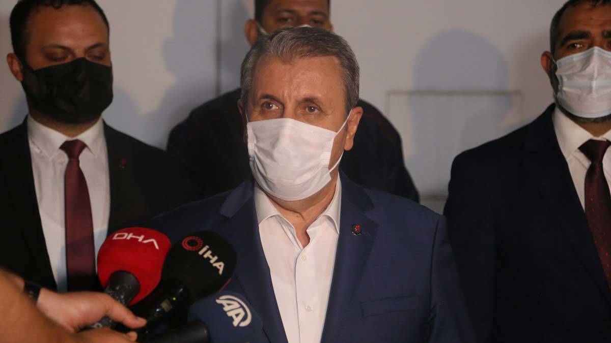 BBP Genel Başkanı Destici'den İsrail'e tepki