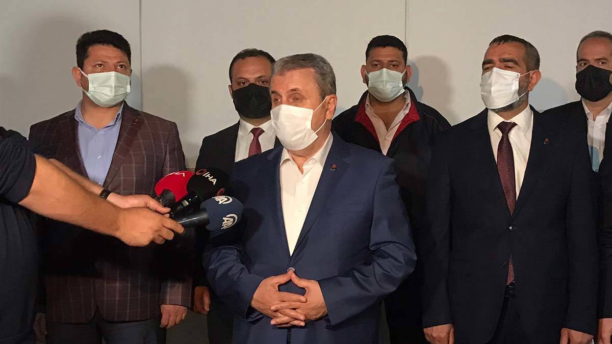 BBP Genel Başkanı Destici'den İsrail'e tepki