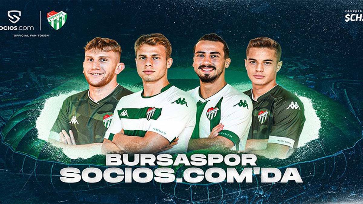 Bursaspor Socios.com ekosistemine dahil oldu