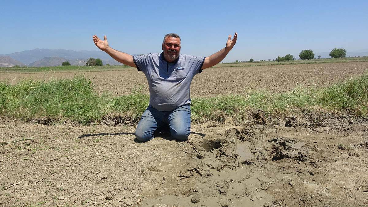 Çiftçiler yer altı sularına yöneldi