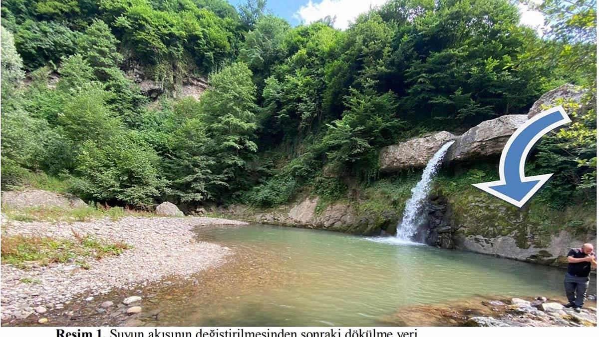 Ordu’nun Çaybaşı ilçesindeki doğa harikası Aşıklı Şelalesi gölünde define olduğunu öne süren B.B., arama yapmak için yasal başvuruda bulundu.