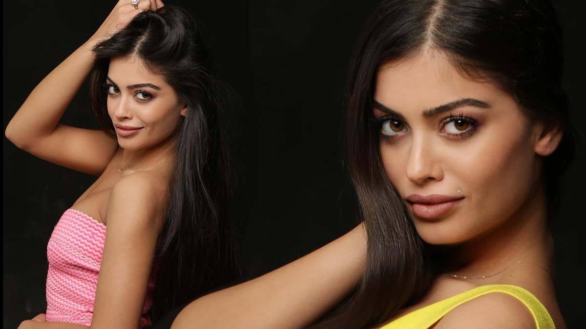 Dilşah Gülşah Çelik güzelliği ile dikkat çekiyor