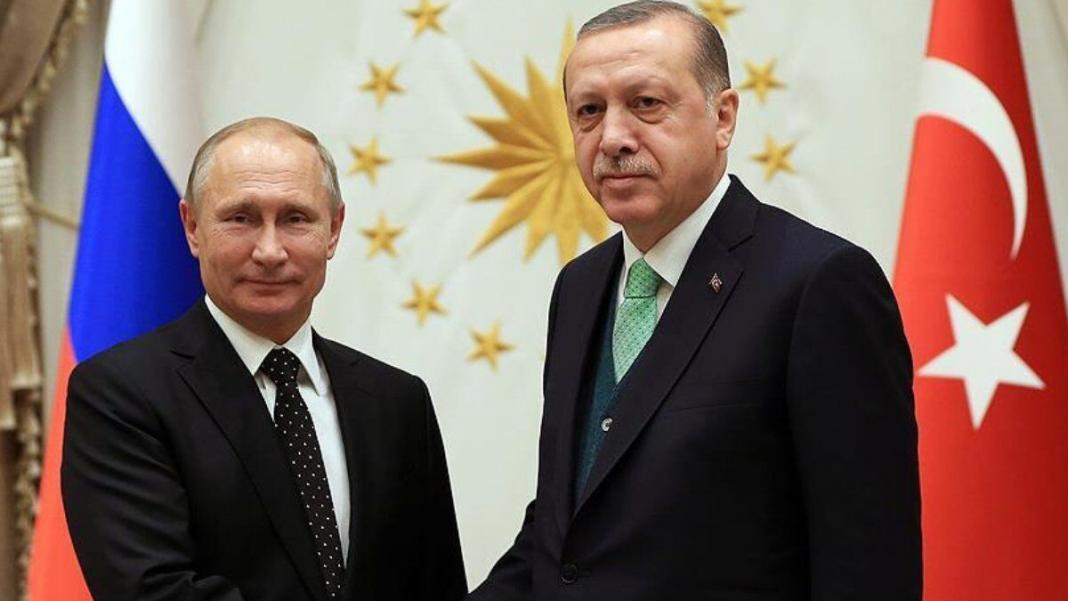 Erdoğan Vladimir Putin ile görüştü