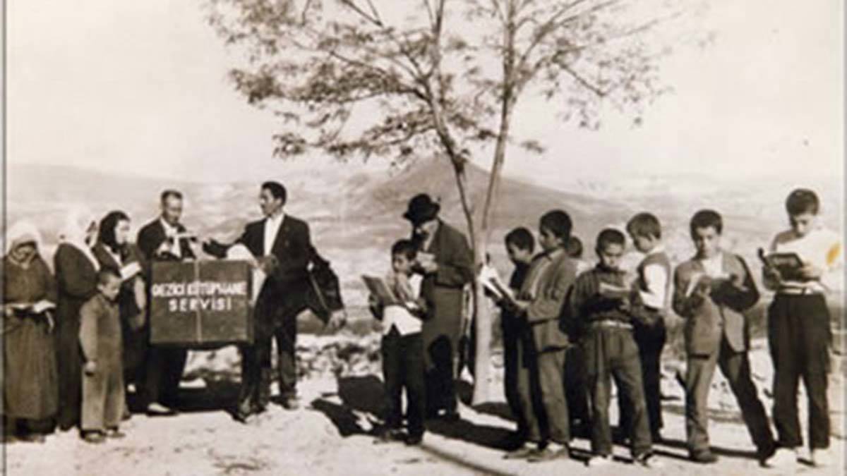 Gezici Kütüphane dağ köylerinde!