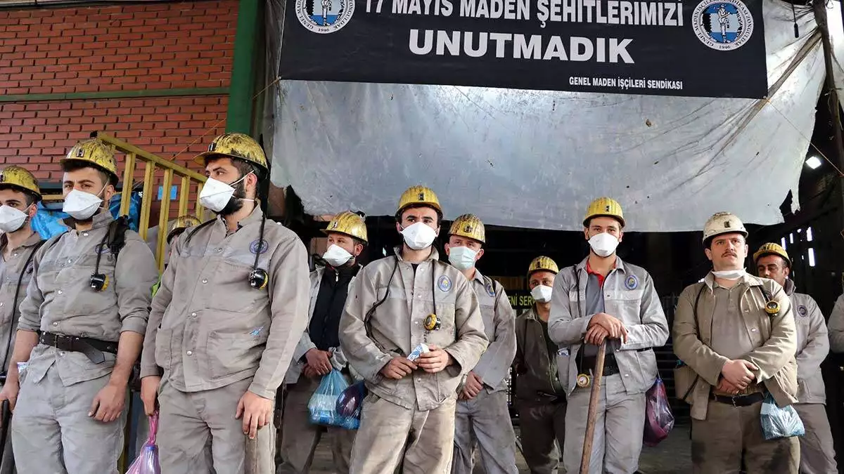 Grizu patlamasında yaşamını yitiren madenciler anıldı