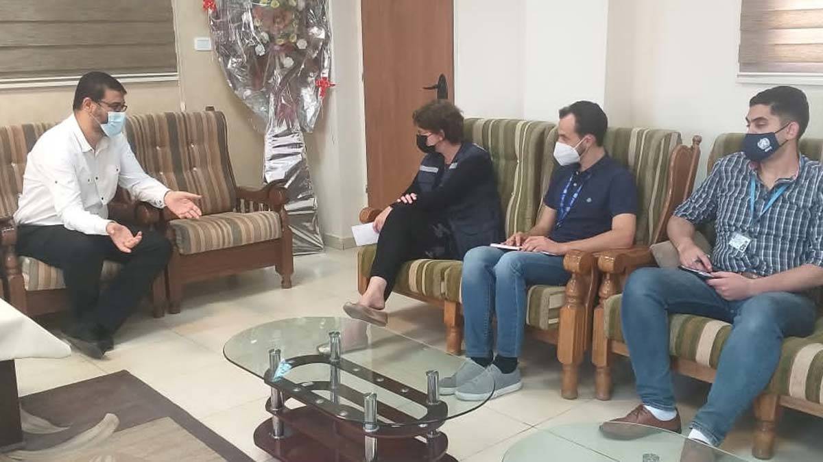 Bakan Yardımcısı DSÖ ve BM temsilcileriyle görüştü