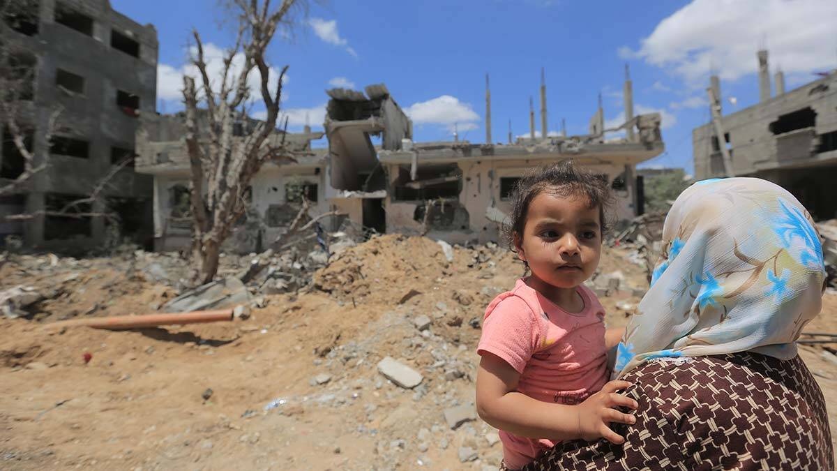 Yaralarını sarmaya çalışan Filistinliler evsiz kaldı