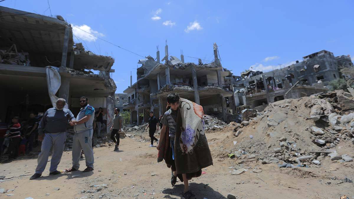 Yaralarını sarmaya çalışan Filistinliler evsiz kaldı