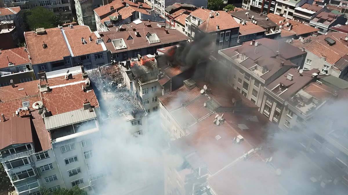 Yangında ölen yada yaralanan olmadı.