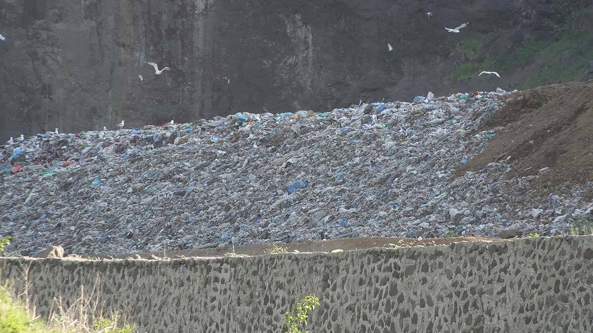 Sızıntı tespit edilen çöp tesisine durdurma