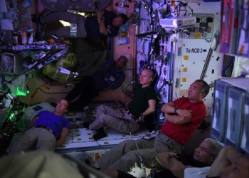 Fransız astronot uzaydan fotoğraf paylaştı