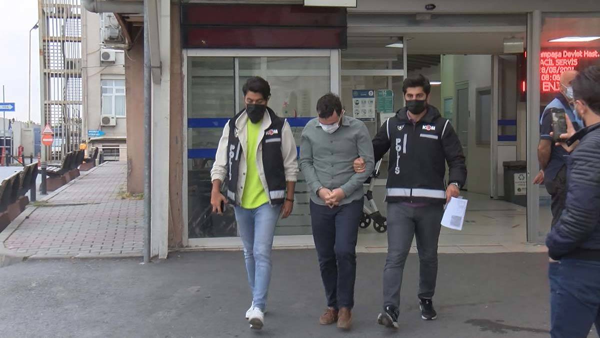 İstanbul'daki FETÖ operasyonu kamerada